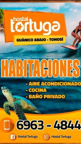 Hostal Tortuga, 507 69634844, Playa Guanico