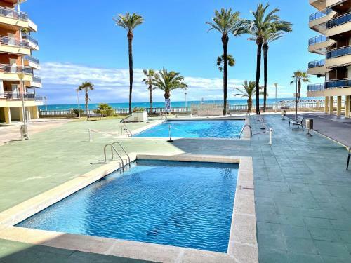Apartbeach Marina Playa Climatizado Piscina Y Parking