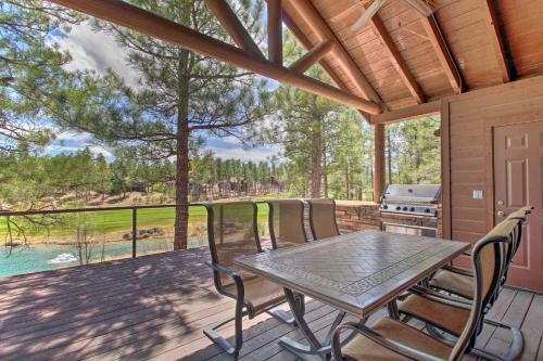 Luxe Show Low Cabin Golf Course And Lake Views
