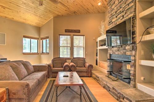 Luxe Show Low Cabin Golf Course And Lake Views