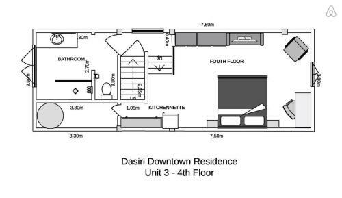 Fabulous Third Floor Apartment Dasiri Downtown Residence