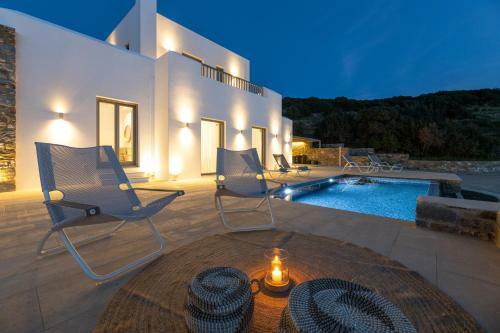 Eneos Seaview Villas With Pool, Paros