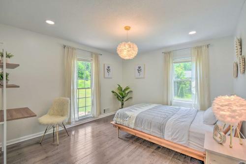 Updated Retreat In Gainesville With Lake View!