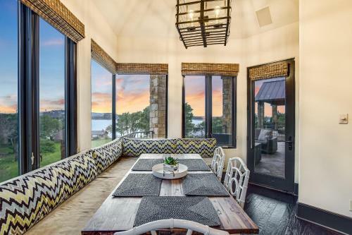 The Above Sunset Point On Lake Travis