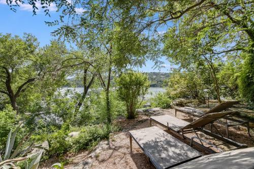 The Above Waterfalls On Lake Austin