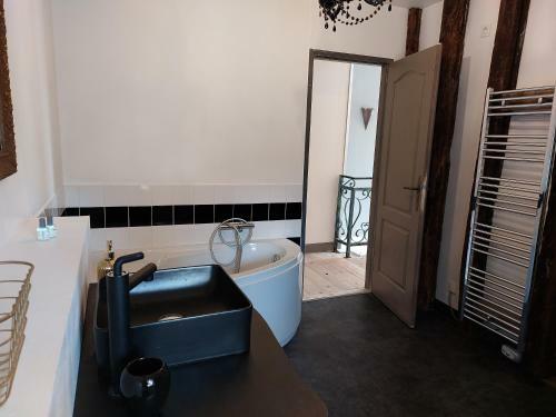 Apartamento L'appartement de La Maison Bleue