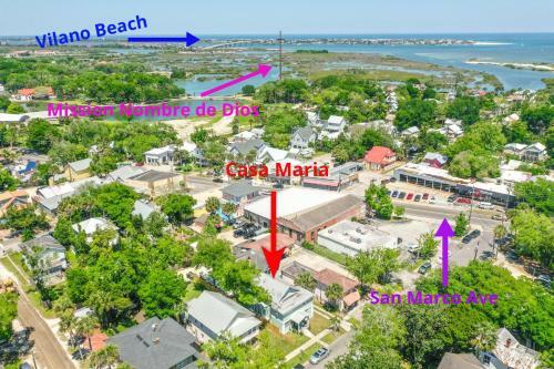 Apartamento Casa Maria 3- Historic Charming Apt, Steps To Everything Downtown!