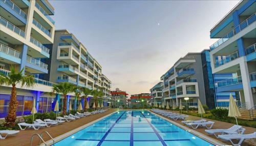 Apartamento Aurablue Alanyan?n En Iyi Sitesinde Full+full