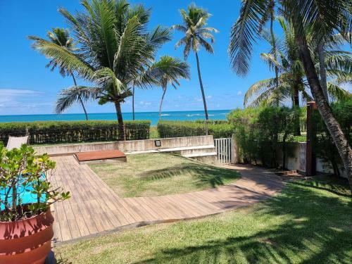 Para�so P� Na Areia Com 6 Quartos