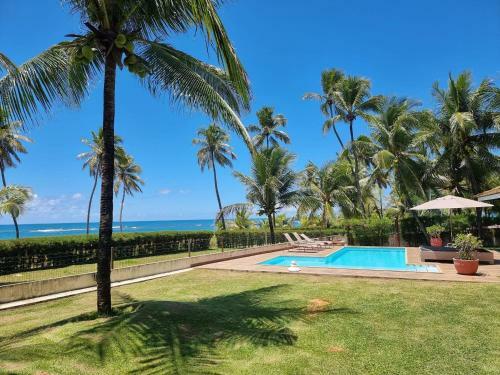 Para�so P� Na Areia Com 6 Quartos