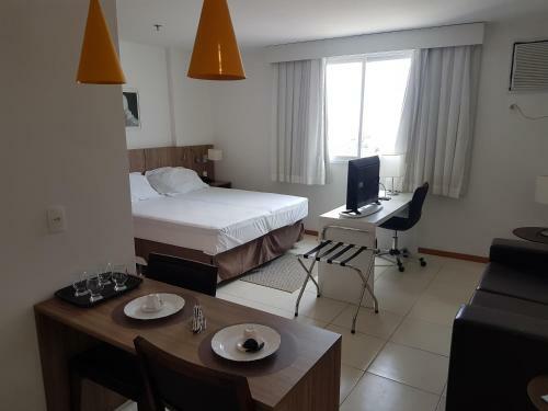 Apartamento Su�te Completa Em �rea Central (Soho Campos)
