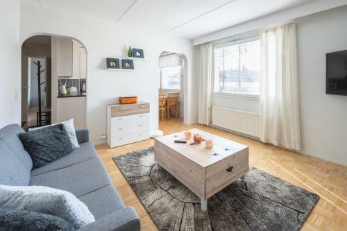 Bright Ground Floor Apartment With Sauna