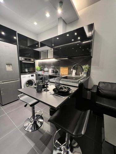 Luxury Black Interior Apartment