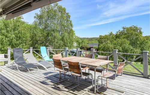 Nice Home In Hj�lteby With Wifi And 3 Bedrooms