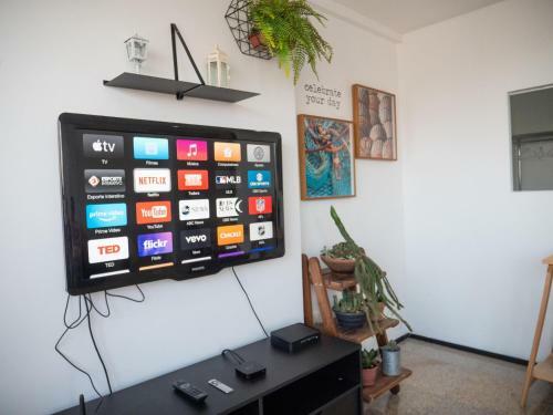Apartamento Studio Da Praia Vista Mar 2 Suites Completa