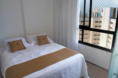Apartamento Studio Da Praia Vista Mar 2 Suites Completa