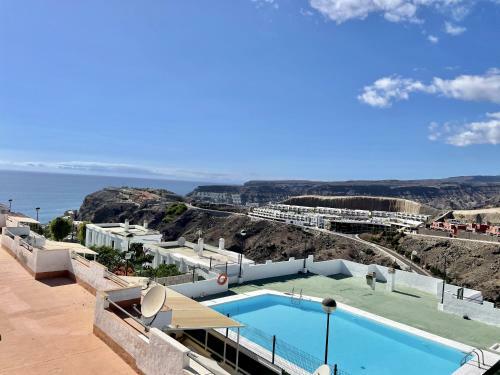 Apartment In Mogan With Pool And Sea Views