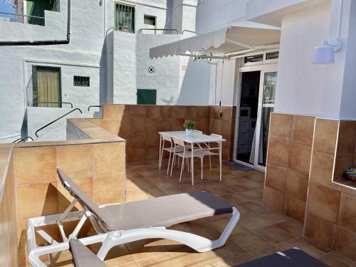 Apartment In Mogan With Pool And Sea Views