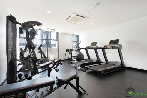 Apartamento Fs109c Modern 1br1ba In Footscray Pool+gym