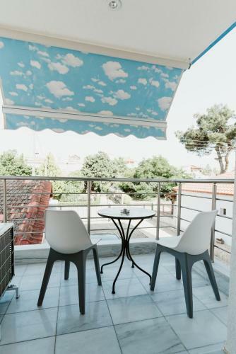 Blue And White Luxury Apartments