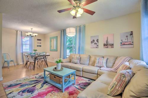 Bright St Augustine Cottage About 3 Mi To Beach!