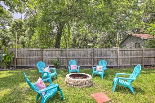 Bright St Augustine Cottage About 3 Mi To Beach!
