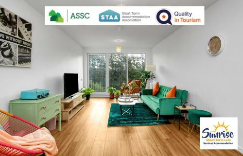 Apartamento 2 Bed Dalmarnock By Sunrise Short Lets