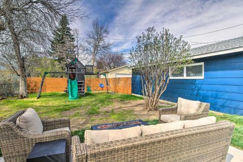 Sleek And Modern Great Falls Gem Hot Tub, Yard