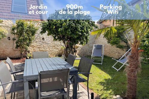 Maison Chaleureuse - Jardin, � 900m de La Plage