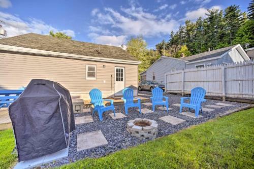 Saratoga Springs Cottage Fire Pit, Boat Dock