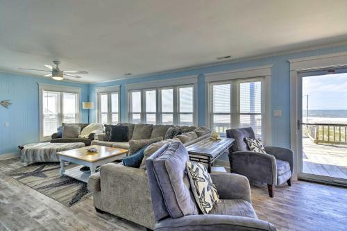 Oceanfront Retreat With Holden Beach Access!