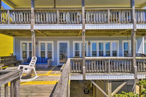 Oceanfront Retreat With Holden Beach Access!