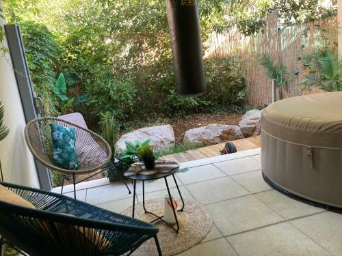 Apartamento Studio Jaccuzi - Meubl� / Rez de Jardin