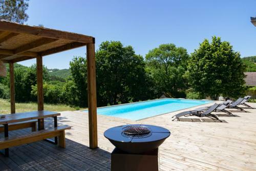 La Casa � Nini Avec Piscine � Peyrilles