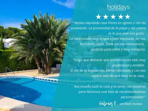 Villa Casa Flores - Hmr Holidays Moraira