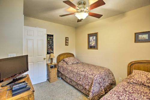 Peaceful Lakefront Houghton Lake Property With Deck!