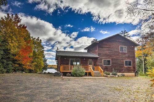 Secluded Lake Cottage With Private Dock And Serene Views