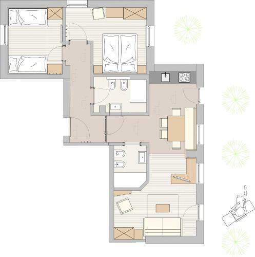 Apartamento Alpin Sport