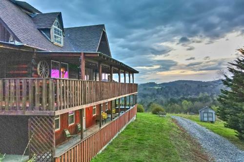 Sevierville Countryside Getaway With 2 Decks!