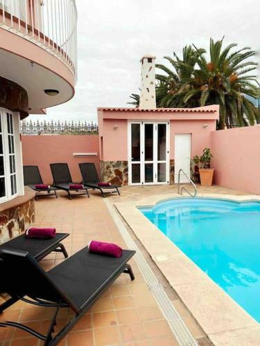 Lujosa Villa Con Piscina Privada