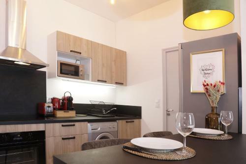 Apartamento Nouveau - La Marquise Cosy Flat - Jacuzzi - Senlis