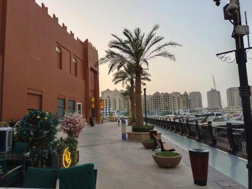Apartamento Sea View, Sunlit Studio In The Pearl