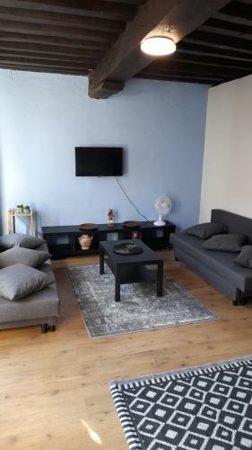 Blue Apartment In The Old Town