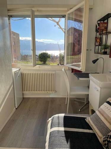 Hostal Independent Room With Stunning View In Pully