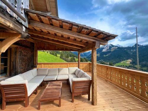 Mountain Chalet - Panoramic Terraces - Near Gstaad