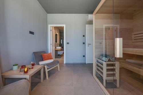 Villa Arestea With Sea View And Wellness