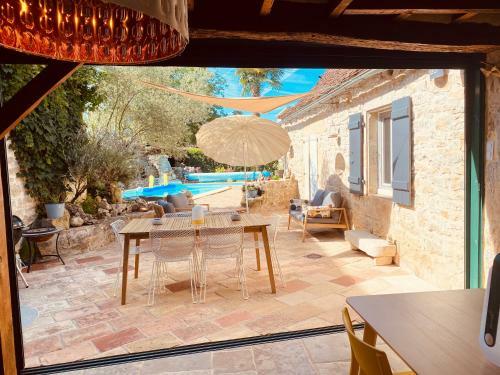 Maison En Pierres Avec Piscine Et Jacuzzi