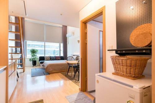 Apartamento Hongdae Studio Duplex #8 Lovely
