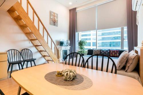 Apartamento Hongdae Studio Duplex #8 Lovely