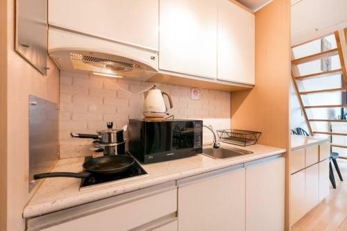 Apartamento Hongdae Studio Duplex #8 Lovely